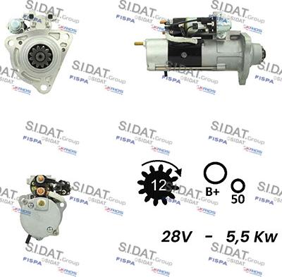 Sidat S24MH0026A2 - Starteris autodraugiem.lv