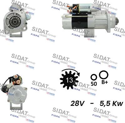 Sidat S24MH0072A2 - Starteris autodraugiem.lv