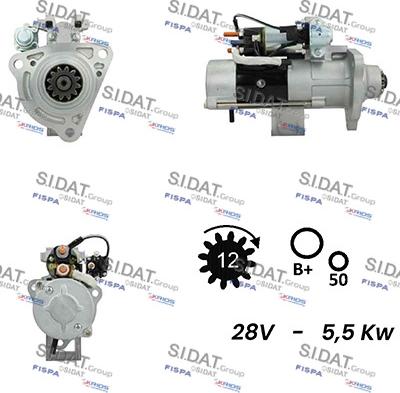 Sidat S24MH0109 - Starteris autodraugiem.lv