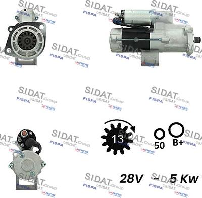 Sidat S24NK0030A2 - Starteris autodraugiem.lv