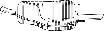 Sigam 41604 - Izplūdes gāzu trokšņa slāpētājs (pēdējais) autodraugiem.lv