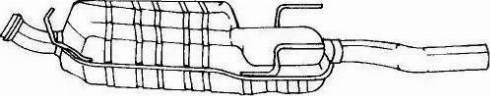 Sigam 51609 - Izplūdes gāzu trokšņa slāpētājs (pēdējais) autodraugiem.lv