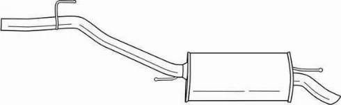Sigam 60686 - Izplūdes gāzu trokšņa slāpētājs (pēdējais) autodraugiem.lv