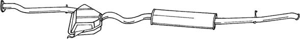 Sigam 13610 - Izplūdes gāzu trokšņa slāpētājs (pēdējais) autodraugiem.lv