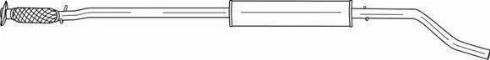 Sigam 12487 - Vidējais izpl. gāzu trokšņa slāpētājs autodraugiem.lv