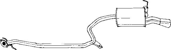 Sigam 24612 - Izplūdes gāzu trokšņa slāpētājs (pēdējais) autodraugiem.lv