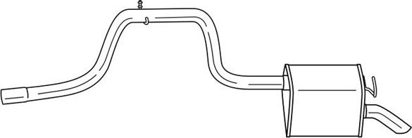 Sigam 26618 - Izplūdes gāzu trokšņa slāpētājs (pēdējais) autodraugiem.lv