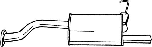 Sigam 23626 - Izplūdes gāzu trokšņa slāpētājs (pēdējais) autodraugiem.lv