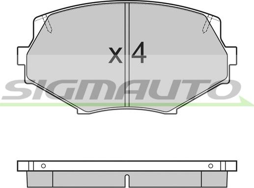 MAZDA NAY5-33-32 - Bremžu uzliku kompl., Disku bremzes autodraugiem.lv