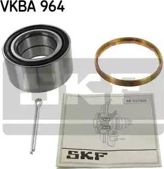 SKF VKBA 964 - Riteņa rumbas gultņa komplekts autodraugiem.lv