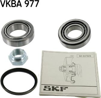 SKF VKBA 977 - Riteņa rumbas gultņa komplekts autodraugiem.lv