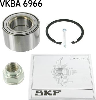 SKF VKBA 6966 - Riteņa rumbas gultņa komplekts autodraugiem.lv