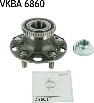 SKF VKBA 6860 - Riteņa rumbas gultņa komplekts autodraugiem.lv