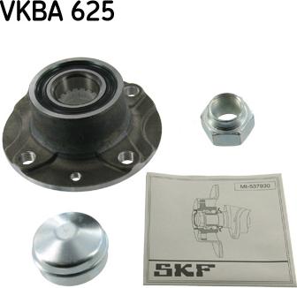 SKF VKBA 625 - Riteņa rumbas gultņa komplekts autodraugiem.lv