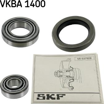 SKF VKBA 1400 - Riteņa rumbas gultņa komplekts autodraugiem.lv