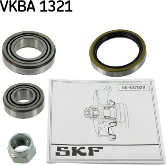 SKF VKBA 1321 - Riteņa rumbas gultņa komplekts autodraugiem.lv