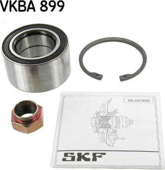 SKF VKBA 899 - Riteņa rumbas gultņa komplekts autodraugiem.lv
