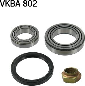 SKF VKBA 802 - Riteņa rumbas gultņa komplekts autodraugiem.lv