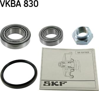 SKF VKBA 830 - Riteņa rumbas gultņa komplekts autodraugiem.lv