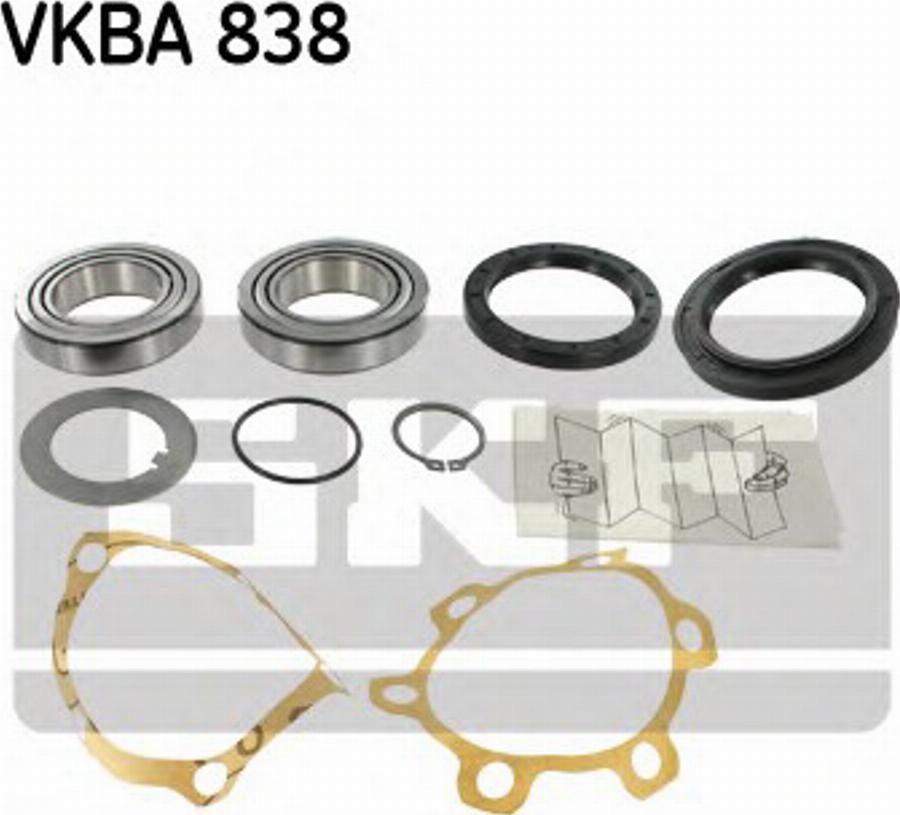 SKF VKBA 838 - Riteņa rumbas gultņa komplekts autodraugiem.lv