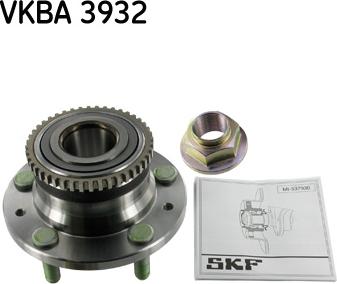 SKF VKBA 3932 - Riteņa rumbas gultņa komplekts autodraugiem.lv