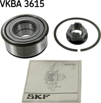 SKF VKBA 3615 - Riteņa rumbas gultņa komplekts autodraugiem.lv