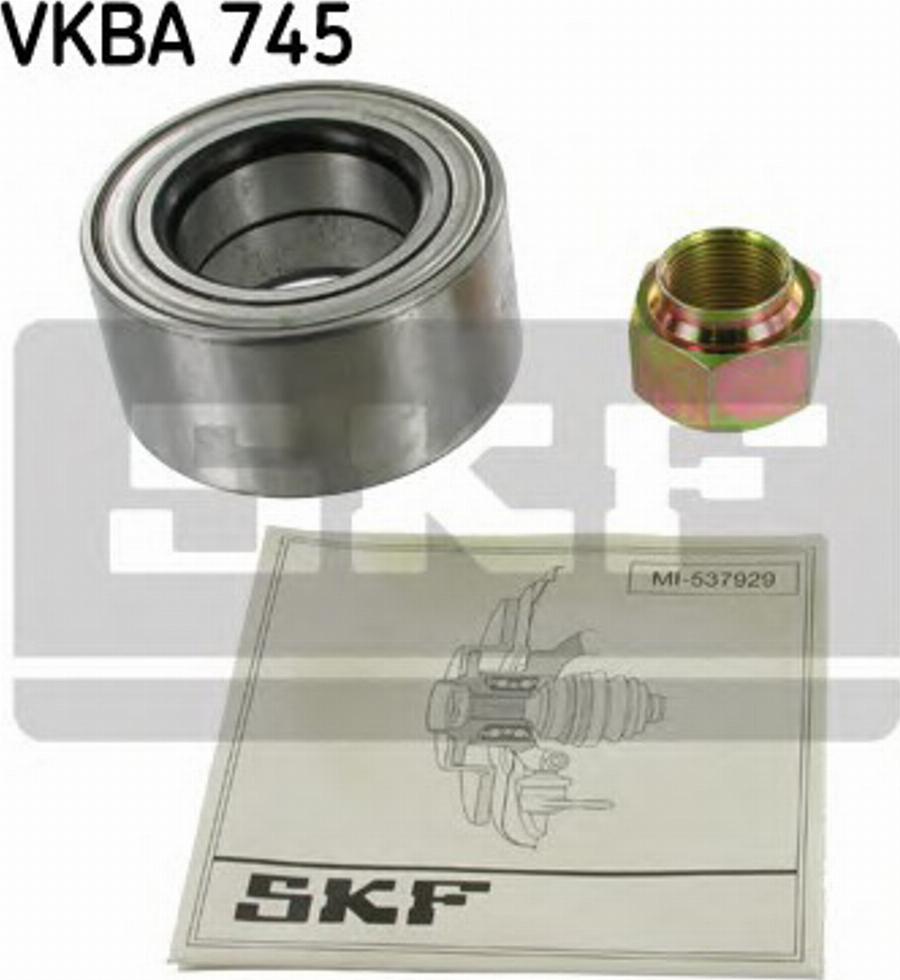 SKF VKBA 745 - Riteņa rumbas gultņa komplekts autodraugiem.lv