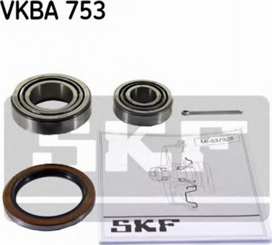 SKF VKBA 753 - Ķīļrievu siksna autodraugiem.lv