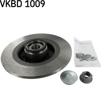SKF VKBD 1009 - Bremžu diski autodraugiem.lv