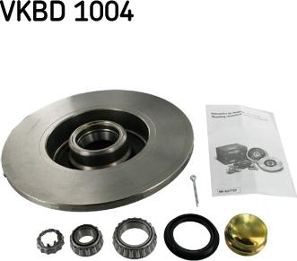 SKF VKBD 1004 - Bremžu diski autodraugiem.lv