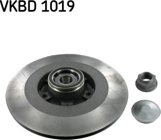 SKF VKBD 1019 - Bremžu diski autodraugiem.lv