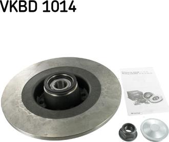 SKF VKBD 1014 - Bremžu diski autodraugiem.lv