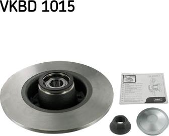 SKF VKBD 1015 - Bremžu diski autodraugiem.lv