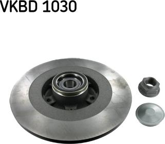 SKF VKBD 1030 - Bremžu diski autodraugiem.lv