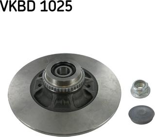 SKF VKBD 1025 - Bremžu diski autodraugiem.lv