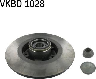 SKF VKBD 1028 - Bremžu diski autodraugiem.lv