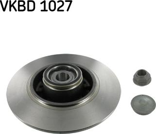 SKF VKBD 1027 - Bremžu diski autodraugiem.lv