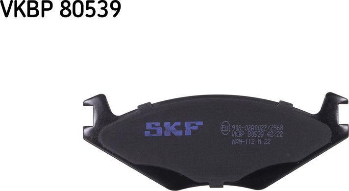 SKF VKBP 80539 - Bremžu uzliku kompl., Disku bremzes autodraugiem.lv