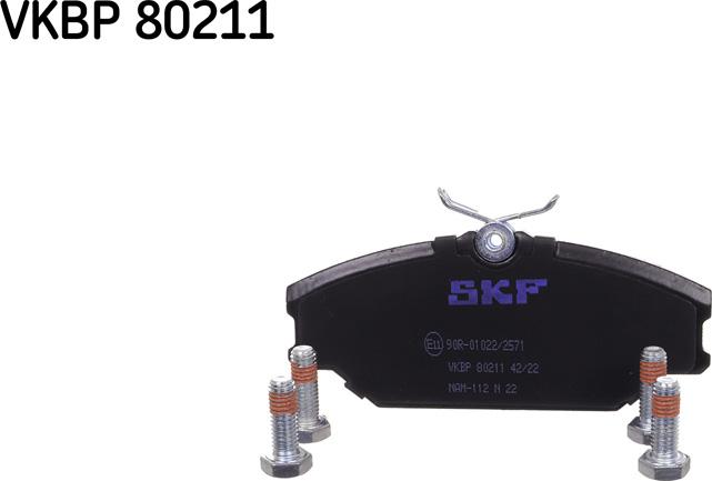 SKF VKBP 80211 - Bremžu uzliku kompl., Disku bremzes autodraugiem.lv