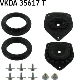 SKF VKDA 35617 T - Amortizatora statnes balsts autodraugiem.lv