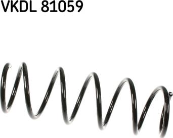 SKF VKDL 81059 - Balstiekārtas atspere autodraugiem.lv