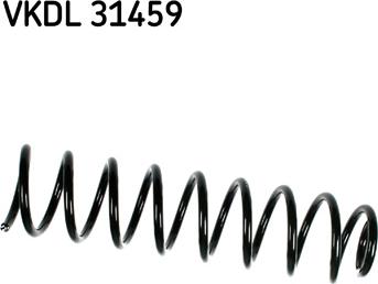 SKF VKDL 31459 - Balstiekārtas atspere autodraugiem.lv