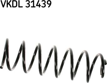 SKF VKDL 31439 - Balstiekārtas atspere autodraugiem.lv