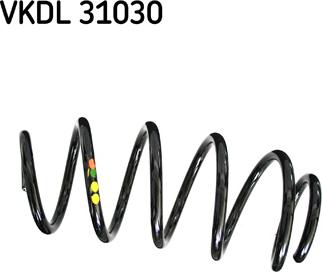 SKF VKDL 31030 - Balstiekārtas atspere autodraugiem.lv