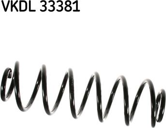 SKF VKDL 33381 - Balstiekārtas atspere autodraugiem.lv