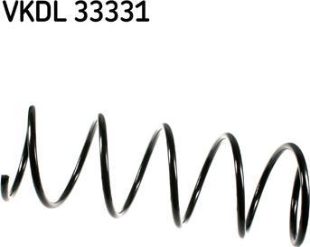 SKF VKDL 33331 - Balstiekārtas atspere autodraugiem.lv