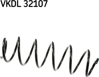 SKF VKDL 32107 - Balstiekārtas atspere autodraugiem.lv