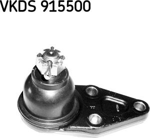 SKF VKDS 915500 - Balst / Virzošais šarnīrs autodraugiem.lv