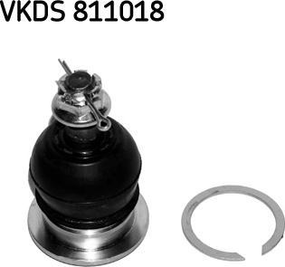 SKF VKDS 811018 - Balst / Virzošais šarnīrs autodraugiem.lv