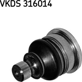 SKF VKDS 316014 - Balst / Virzošais šarnīrs autodraugiem.lv